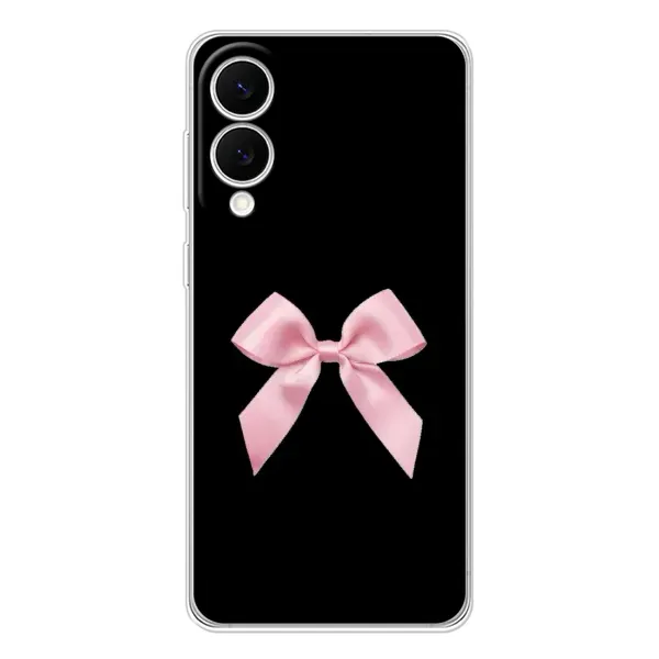 Чехол с рисунком «Бант на черном» для Samsung Galaxy S25 Edge Чехол с рисунком «Бант на черном» для Samsung Galaxy S25 Edge