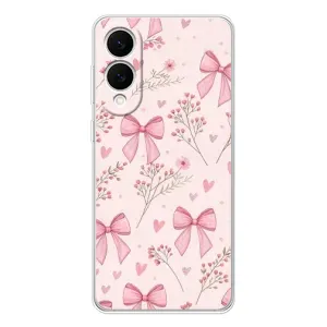 Чехол банты для Samsung Galaxy S25 Edge (Банты с цветами)