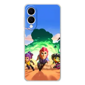 Силіконовый Чохол на Samsung Galaxy S25 Edge з картинкою Brawl Stars (Бравел Старс)