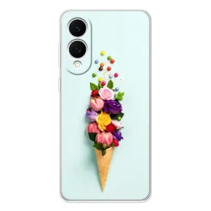 Чехлы с тематикой "ЦВЕТЫ" на Samsung Galaxy S25 Edge (Цветок-мороженное)