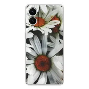 Чехол с ромашками на Samsung Galaxy S25 Edge (Цветы Ромашки)