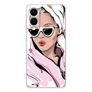 Чохол з картинкою Модні Дівчата Samsung Galaxy S25 Edge (Дівчина в халаті)