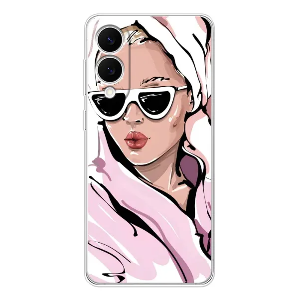 Чехол с рисунком «Девушка в халате» для Samsung Galaxy S25 Edge Чехол с рисунком «Девушка в халате» для Samsung Galaxy S25 Edge