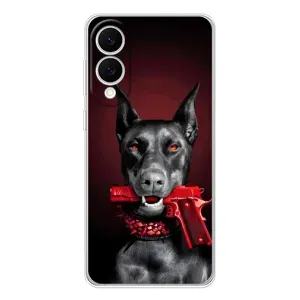 Чехол ДОБЕРМАН для Samsung Galaxy S25 Edge (Доберман злой)