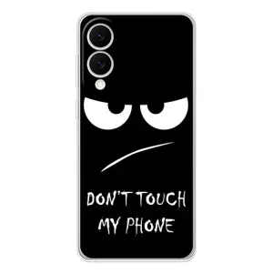 Чехол с прикольным текстом на Samsung Galaxy S25 Edge (Dont)