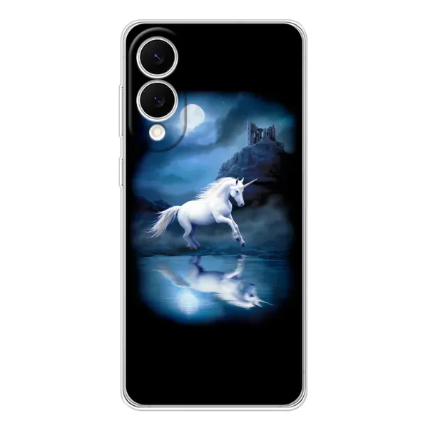 Чехол с рисунком «Единорог» для Samsung Galaxy S25 Edge Чехол с рисунком «Единорог» для Samsung Galaxy S25 Edge