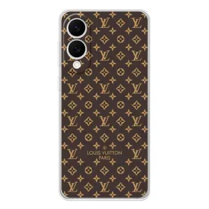Чехол Стиль Louis Vuitton на Samsung Galaxy S25 Edge (Фон Луи Виттон)