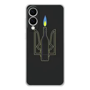 Чехол с картинкой (Патриотический ГЕРБ) на Samsung Galaxy S25 Edge (Герб - Молотова)