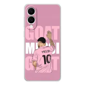Чехлы Лео Месси в Майами на Samsung Galaxy S25 Edge (GOAT MESSI)