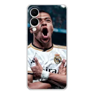 Чехол (TPU) с Футболистом на Samsung Galaxy S25 Edge (Гол Мбаппе)