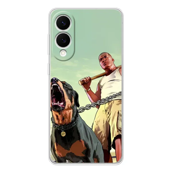 Чехол с рисунком «GTA» для Samsung Galaxy S25 Edge Чехол с рисунком «GTA» для Samsung Galaxy S25 Edge