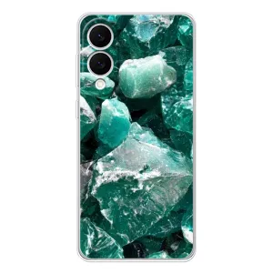 Чехол (Дорого -богато) на Samsung Galaxy S25 Edge (Изумруд)