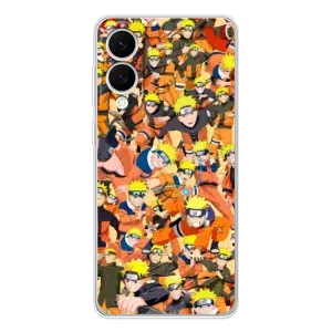 Чохли з принтом НАРУТО на Samsung Galaxy S25 Edge (Коллаж Наруто)