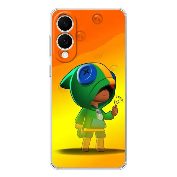 Чехол с рисунком «LEON в кофте» для Samsung Galaxy S25 Edge