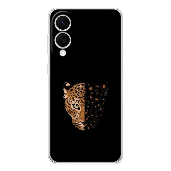 Чехол с рисунком «Леопард на черном» для Samsung Galaxy S25 Edge Чехол с рисунком «Леопард на черном» для Samsung Galaxy S25 Edge