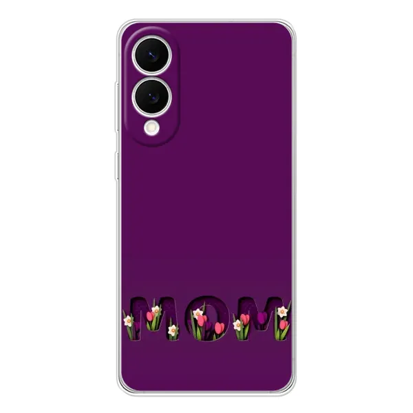 Чехол с рисунком «Мама с цветами» для Samsung Galaxy S25 Edge Чехол с рисунком «Мама с цветами» для Samsung Galaxy S25 Edge