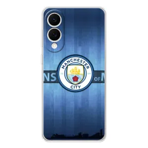 Силиконовые Чехлы принт Футбол на Samsung Galaxy S25 Edge (ManCity)