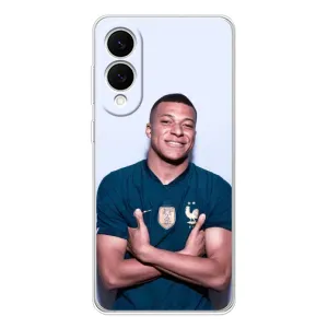Чехол (TPU) с Футболистом на Samsung Galaxy S25 Edge (Мбаппешичка)