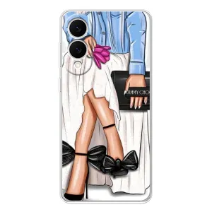Силіконовый Чохол на Samsung Galaxy S25 Edge з картинкой Модных девушек (Мода)