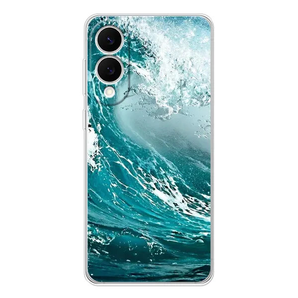 Чехол с рисунком «Морская волна» для Samsung Galaxy S25 Edge