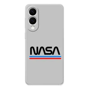 Силиконовый бампер с принтом "Наса" на Samsung Galaxy S25 Edge (Наса)