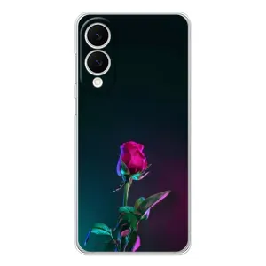 Чехлы с принтом Розочки для Samsung Galaxy S25 Edge (Ночная роза)
