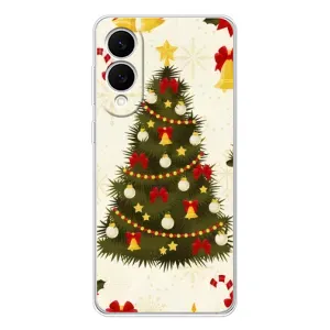 Чехол Новогодняя Елка на Samsung Galaxy S25 Edge (Новогодний принт)