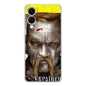 Чехол с картинкой (Патриотический КОЗАК) на Samsung Galaxy S25 Edge (Одноглазый Козак)