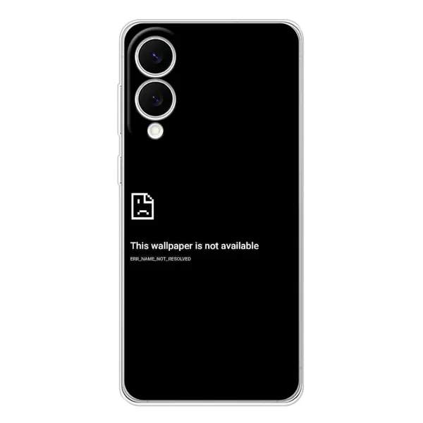 Чехол с рисунком «Ошибка» для Samsung Galaxy S25 Edge Чехол с рисунком «Ошибка» для Samsung Galaxy S25 Edge
