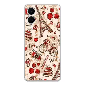 Чехол с Эйфелевой башней на Samsung Galaxy S25 Edge (Париж мечта)