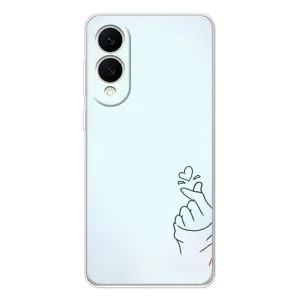 Чехлы (Знак сердечка) на Samsung Galaxy S25 Edge (Сердце на голубом)