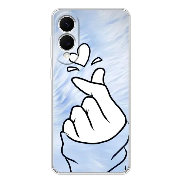 Чехол с рисунком «Сердечка знак» для Samsung Galaxy S25 Edge Чехол с рисунком «Сердечка знак» для Samsung Galaxy S25 Edge