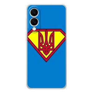 Чехол с картинкой (Патриотический ГЕРБ) на Samsung Galaxy S25 Edge (Super - Герб)