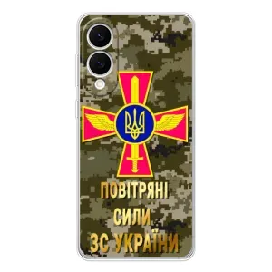 Чехлы на военную тематику для Samsung Galaxy S25 Edge (ВС ЗСУ)