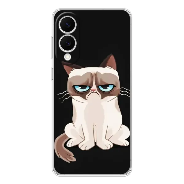 Чехол с рисунком «Взгляд кота» для Samsung Galaxy S25 Edge Чехол с рисунком «Взгляд кота» для Samsung Galaxy S25 Edge