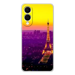 Чехол с Эйфелевой башней на Samsung Galaxy S25 Edge (Яркая башня)
