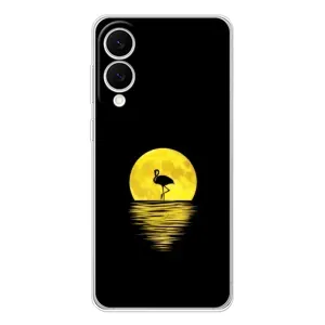 Летний Чехол на Samsung Galaxy S25 Edge (Желтый Закат)
