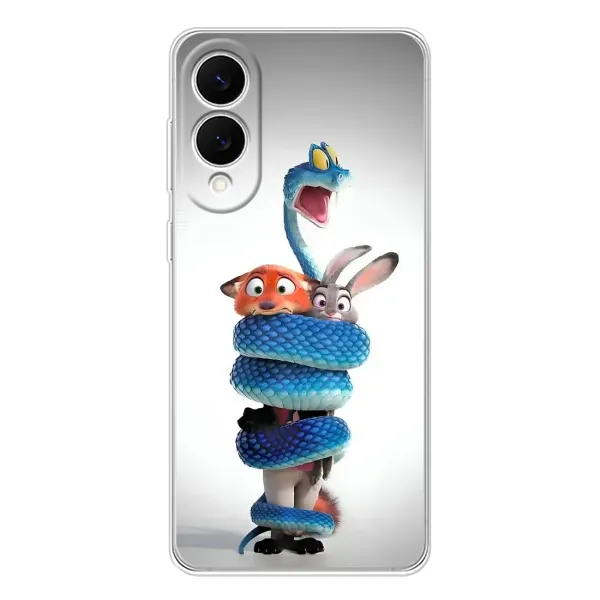 Чехол с рисунком «Змея Зоо» для Samsung Galaxy S25 Edge Чехол с рисунком «Змея Зоо» для Samsung Galaxy S25 Edge