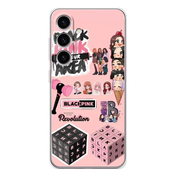 Чехол с рисунком «BLACK PINK коллаж» для Samsung Galaxy S25 FE Чехол с рисунком «BLACK PINK коллаж» для Samsung Galaxy S25 FE