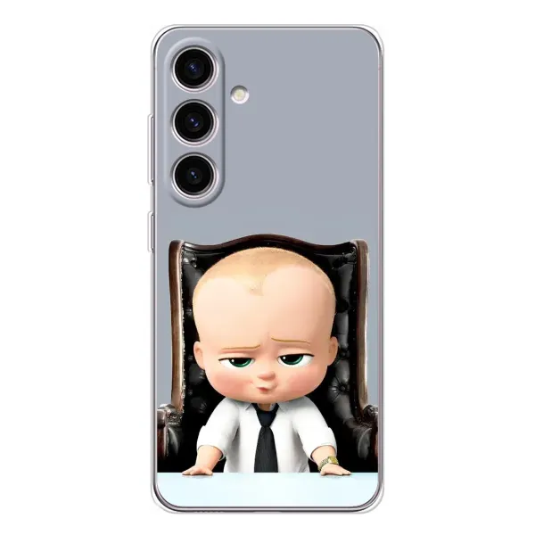 Чехол с рисунком «BOSS» для Samsung Galaxy S25 FE Чехол с рисунком «BOSS» для Samsung Galaxy S25 FE