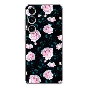 Чехлы с принтом Розочки для Samsung Galaxy S25 FE (Чайные розы)