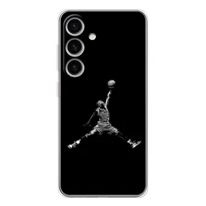 Силиконовый Чехол Nike Air Jordan на Самсунг Гэлакси С25 ФЕ (Джордан)