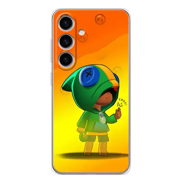 Чехол с рисунком «LEON в кофте» для Samsung Galaxy S25 FE