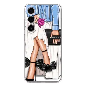 Силіконовый Чохол на Samsung Galaxy S25 FE з картинкой Модных девушек (Мода)