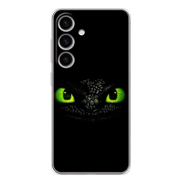 Чехол с рисунком «Глаза Беззубика» для Samsung Galaxy S25 FE Чехол с рисунком «Глаза Беззубика» для Samsung Galaxy S25 FE