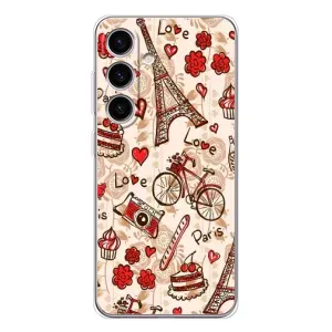 Чехол с Эйфелевой башней на Samsung Galaxy S25 FE (Париж мечта)