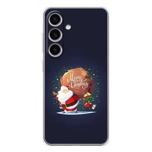 Чехол с рисунком «Подарки от Санты» для Samsung Galaxy S25 FE Чехол с рисунком «Подарки от Санты» для Samsung Galaxy S25 FE