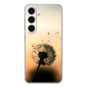 Силиконовый Чехол с одуванчиками на Samsung Galaxy S25 FE (Роздумаханый одуванчик)