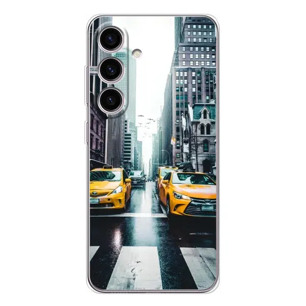 Чехол с рисунком «Такси» для Samsung Galaxy S25 FE Чехол с рисунком «Такси» для Samsung Galaxy S25 FE