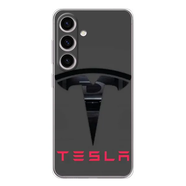 Чехол с рисунком «Logo TESLA» для Samsung Galaxy S25 FE Чехол с рисунком «Logo TESLA» для Samsung Galaxy S25 FE